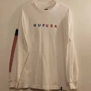 HUF USA Men's long sleeve tshirt